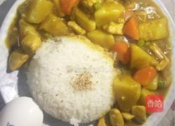 鸡块咖喱饭的做法图解7