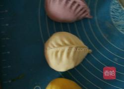牛奶南瓜，牛奶紫薯，牛奶麦芯粉，罗卜鲜肉包子的做法图解5