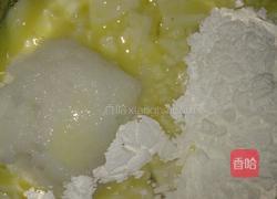 香蕉豆腐米蛋糕（冰淇淋奶黄）的做法图解2