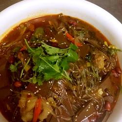 酸菜炖鸭血的做法[图]