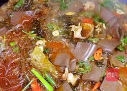 酸菜炖鸭血的做法图解8