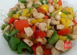 彩椒炒鸡丁的做法图解6