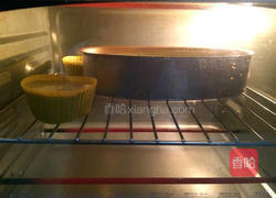 抹茶戚风蛋糕的做法图解12