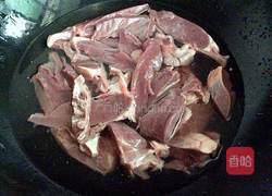 酒炖猪心的做法图解4