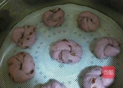 紫薯提子馒头的做法图解4