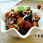 香菇炖鸡腿