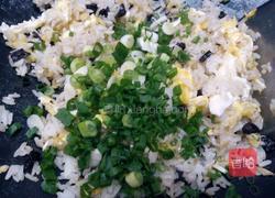 姜葱榄角炒蛋饭的做法图解8