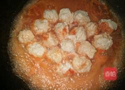 茄汁溜肉丸的做法图解5
