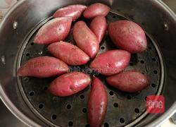 紫薯苹果糖的做法图解1