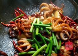 干煸八爪鱼的做法图解15