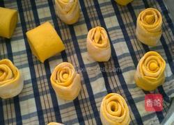 南瓜花卷的做法图解8
