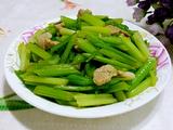 芹菜炒肉的做法[图]