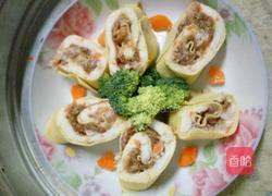 山药豆皮卷的做法图解9