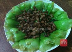 耗油肉丁油菜的做法图解7