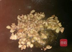 耗油肉丁油菜的做法图解6