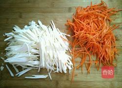 清炒双丝的做法图解2