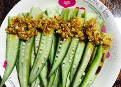 蒜蓉白灼秋葵