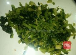 咸菜炒白蘑菇的做法图解2