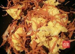 胡萝卜木耳炒鸡蛋的做法图解6