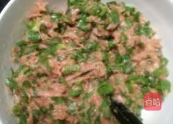 豆腐皮葱包肉的做法图解2