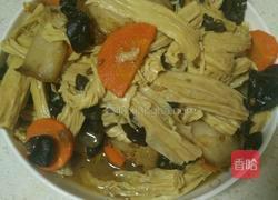 腐竹炒云耳的做法图解8