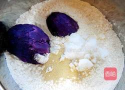 南瓜紫薯棒棒糖馒头的做法图解6