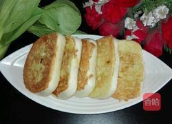 鸡蛋煎馒头片的做法图解10
