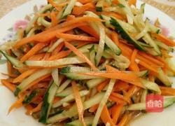 胡萝卜黄瓜丝的做法图解9