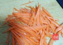 胡萝卜黄瓜丝的做法图解3