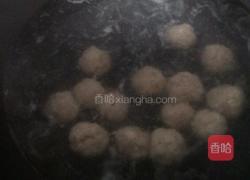 自制香茹贡丸的做法图解4