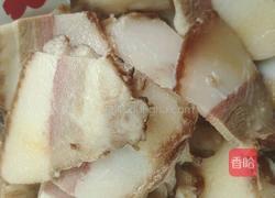 莴笋香干炒腊肉的做法图解3