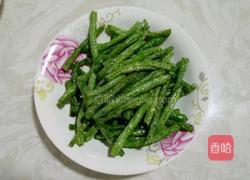 干煸四季豆的做法图解6