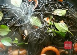 意大利面（鲜鱿墨鱼面）的做法图解13