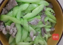 黄瓜炒瘦肉的做法图解7