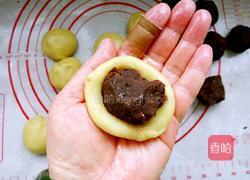 金黄焦香黄米面炸糕的做法图解9