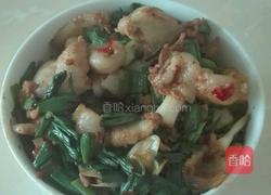 蒜苗炒肉的做法图解9