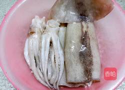 美极鱿鱼筒的做法图解1