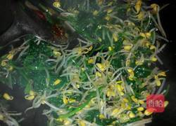 菠菜豆芽炒鸡蛋的做法图解5