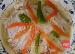 炒素藕的做法图解6
