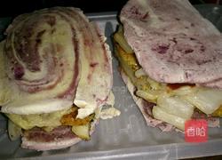 薯汇鱼板更要帕尼尼的做法图解8