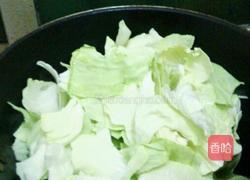 手撕包菜的做法图解4