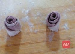 紫薯玫瑰花馒头蒸的好吃!的做法图解9