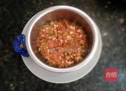 油面筋酿肉的做法图解3