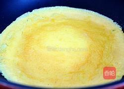 豆沙鸡蛋卷的做法图解5