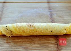 豆沙鸡蛋卷的做法图解7