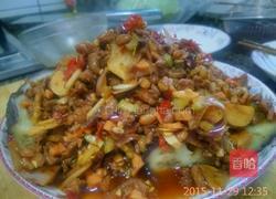 豆豉肉沫茄子煲的做法图解7