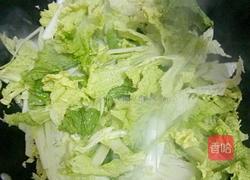 水煮白菜肉片的做法图解3