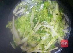 水煮白菜肉片的做法图解4