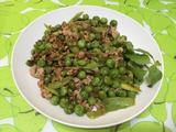 肉末炒豌豆的做法[图]