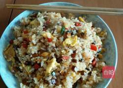 香喷什锦炒米饭的做法图解8